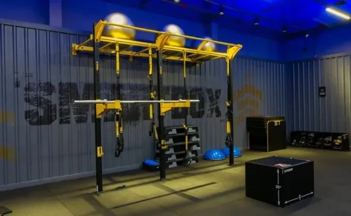 Estação de treinamento para academias tipo TRX