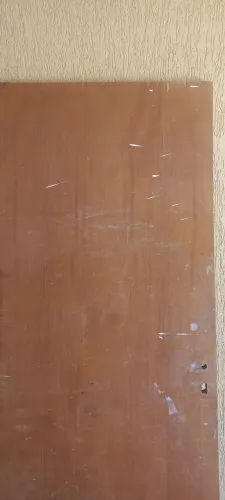 PORTA DE MADEIRA PADRÃO MOGNO PESADA SEMI MACIÇA 2.10x79,5