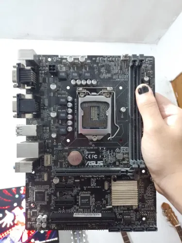 PLACA MÃE H110M C/BR retirada de peças