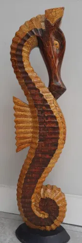 Estatueta cavalo marinho