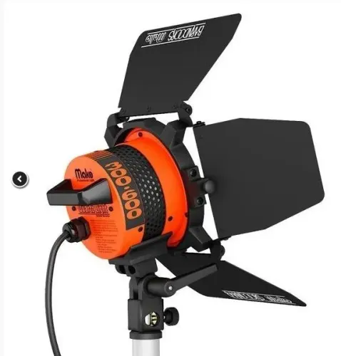 Luz Continua Quartz Light Mako 300/600 (barndoors 135) 2 Un Laranja