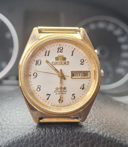 Relógio Orient Crystal 21 Jewels automático
