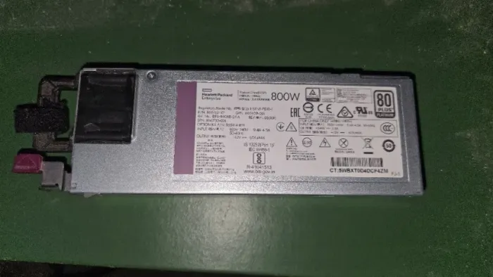 Fonte Servidor HP HSTNS-PD41-1 800w Plus Platinum - Servidor
