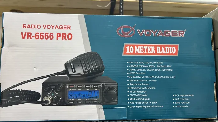 Rádio Voyager VR-6666-PRO Amador/Px