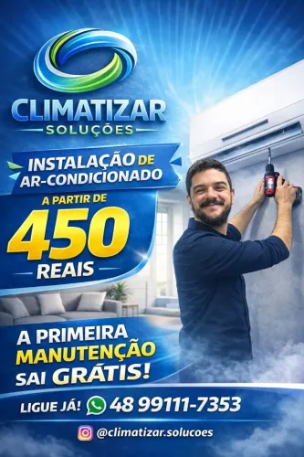 Instalação, manutenção e venda de ar condicionado