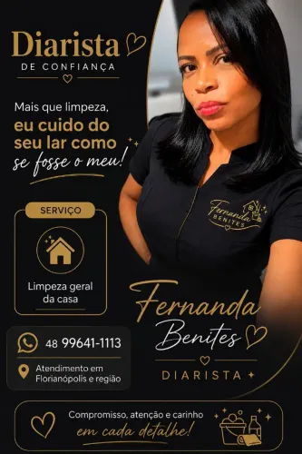 Diarista/faxineira 