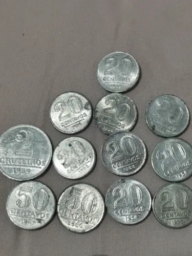 moedas antigas de coleçao