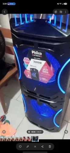 Caixa de som philco pcx 35000
