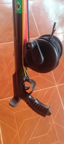 Arbalete 70 cm PK BRASIL completo e customizado com linha Dyneema
