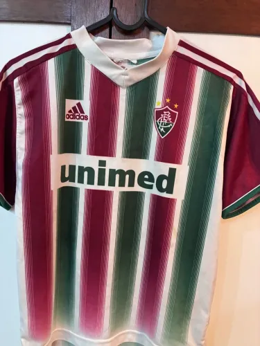 Camisa Fluminense Adidas 2004 Degradê Original Infantil 8 Anos