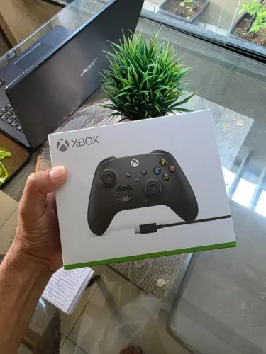 Controle Xbox Series X/S Original + Cabo USB-C (Lacrado e c/ Nota)