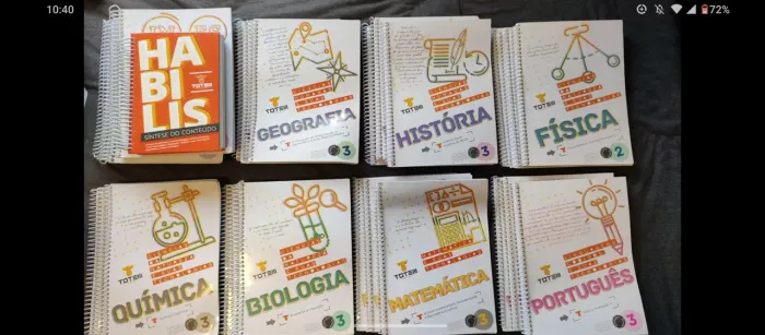 Livros cursinho para medicina Enem e vestibular