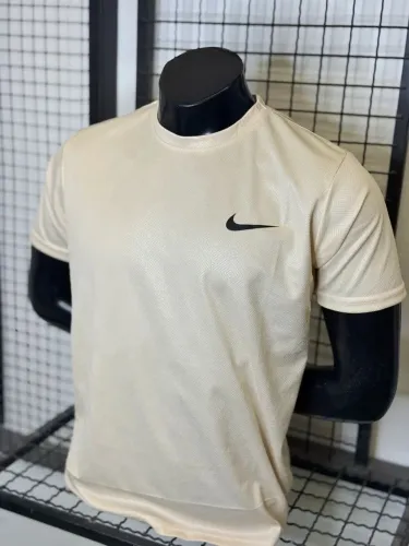 Camisa Dry Fit 3D Nike Bege 