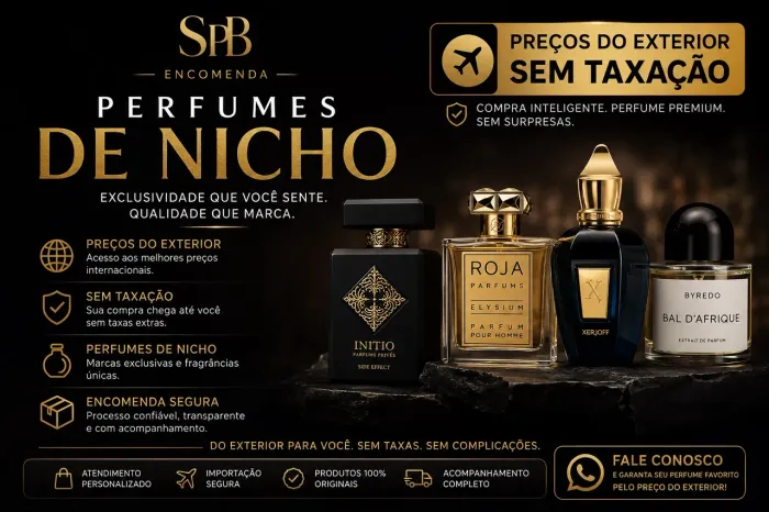 Perfumes de nicho sob encomenda