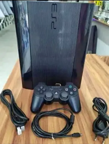 Ps3 com 16 mil jogos escolha, controle e garantia ate 18x!Temos jogo!Troca Entrega!