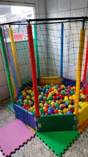 Casinha de bolinhas