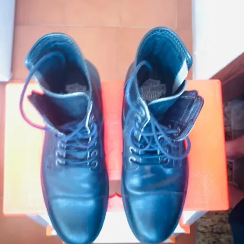 BOTA HARLEY DAVIDSON DE COURO