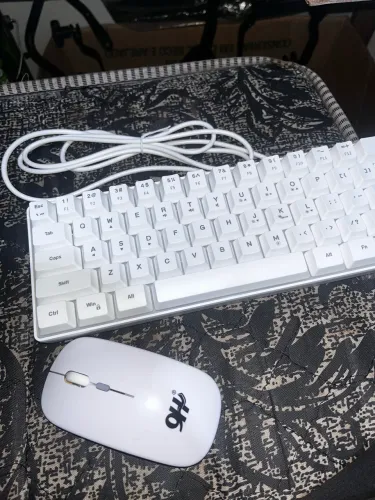 Kit teclado gamer com MauSe sem fio e com fio