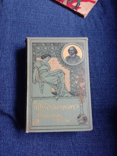 Livro Raro! Obras Dramáticas de William Shakespeare (Livro em alemao)
