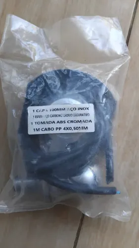 Kit Completo Bola Tomada Cabo Capa Inox 100mm Engate Mult