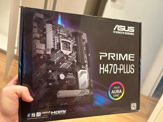 Placa mãe Asus H470 Plus