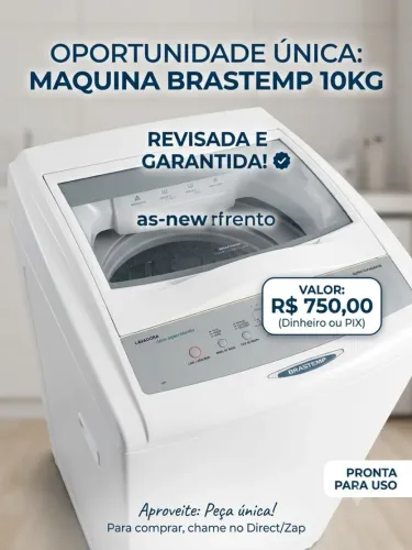 Máquina Brastemp 10kg