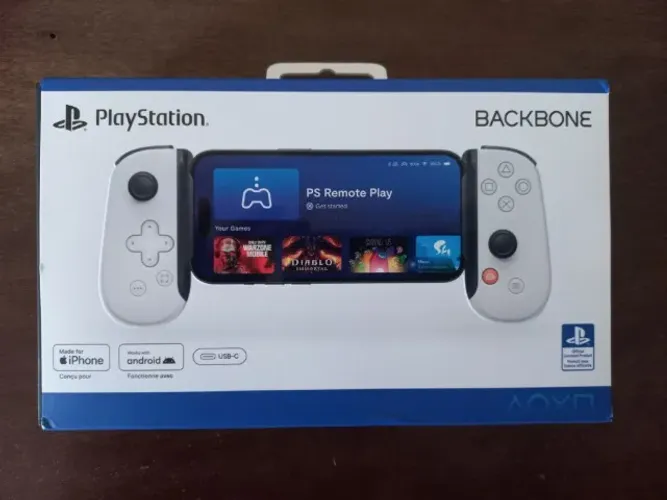 Backbone One Playstation Edition Usb-C Branco 2a Geração