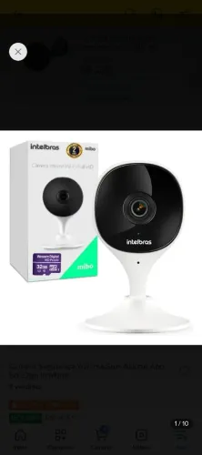 Camera Intelbras im3 com cartão original