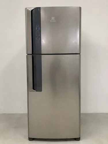 Geladeira Electrolux DF56S Frost Free 474 litros 127V, cor prata
