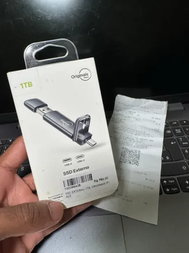 SSD Externo 1TB, Originais iPlace