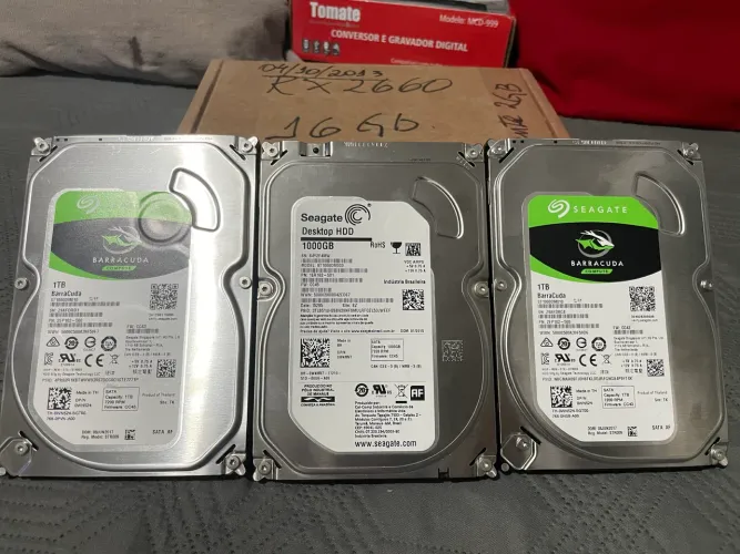 KIT 3 HDD 1TB SEAGATE COMPUTE