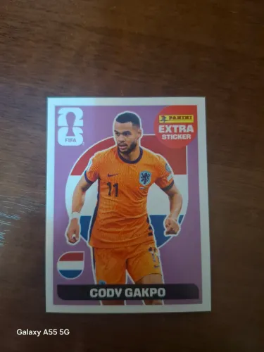 Extra Sticker Cody Gakpo Copa do Mundo 2026