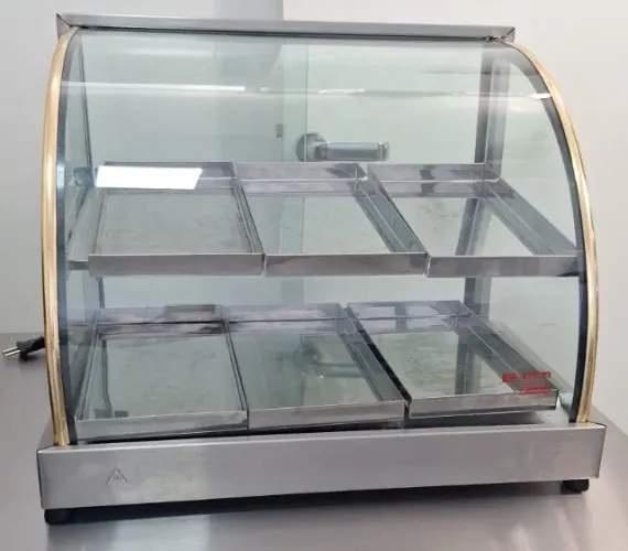 Estufa Aquecida de Bancada com Vidro Temperado - 6 Bandejas