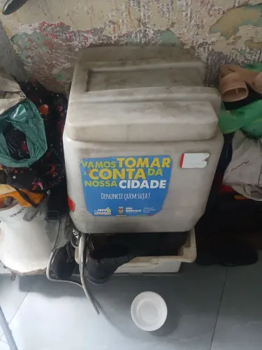 Bag de plastico para entregador de moto