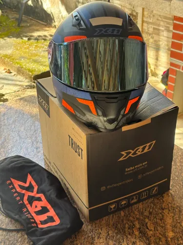 Capacete X11 Trust Pro Ballads - Oportunidade - Aceito cartão até 18x