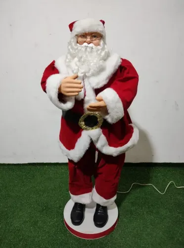 Papai Noel Dançante Animatronic 220v