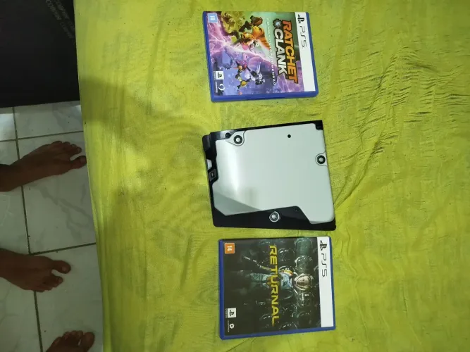 Leitor de PlayStation 5 + 2 Jogos originais