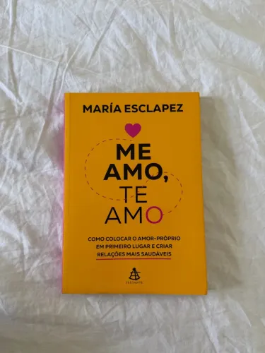 Livro Me amo Te amo 