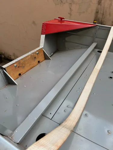 Barco carreta e motor 30hp com partida 