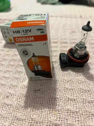 Par de lâmpadas H8 12V 35W Original Osram
