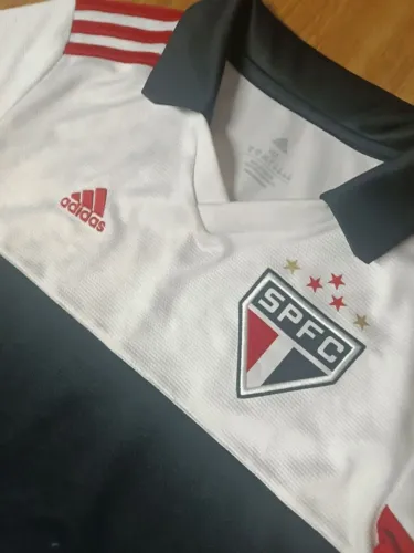 camisa original 2022 são paulo fc adidas mundial 1992 telê santana tamanho 14 anos