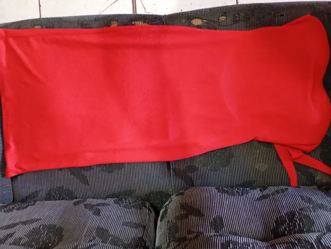 Vertido vermelho
