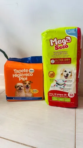 2 Tapetes higiênicos por R$ 95,00