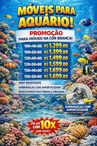 Móveis para aquario 