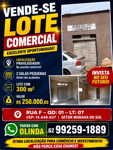 Imóvel comercial setor morada do Sol