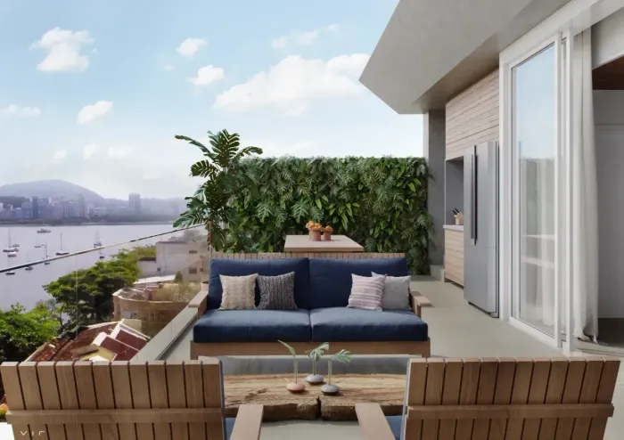 EXCLUSIVIDADE E LUXO NA URCA - Cobertura Duplex com Vista Espetacular da Baía de Guanabara