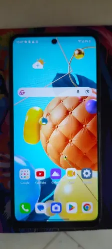 LG K62 funcionando muito bem pra vender logo