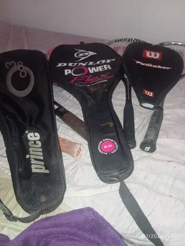 Raquete de tênis ?