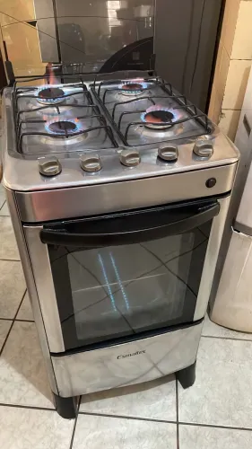 Fogão Esmaltec inox 