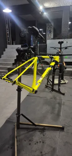 Quadro CANNONDALE fsi carbon + suspensão FOX stepcast performance